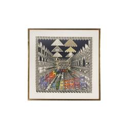 Pedro Friedeberg ( 1937- ): Tarot Kindergarten with chairs, Mexico 1973