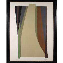 Larry Zox ( Iowa 1937-2006): Untitled 1979