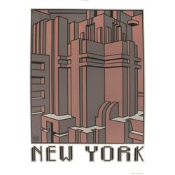 Set of 9 Mario Uribe silkscreen poster c. 1980