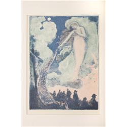 Maurice Denis: ( 1870-1943 ): La Sirene, illustration