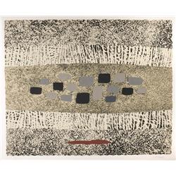 Spacal Luigi ( Slovenia 1907-2000): Pietre del Carso III. 1983