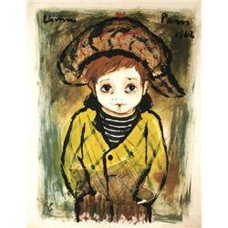 Etienne Ret ( France 1900-1989 ): Boy 1962