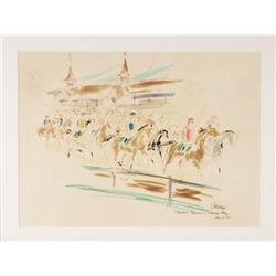 Gary Kelley : Churchill Downs Derby Day May 3, 1980