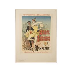 Jules Cheret: I'Amant des Danseuses c. 1900