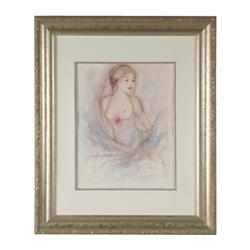 Jean Pierre Rousseau ( Paris 1939-  ): Nude IX.  2002