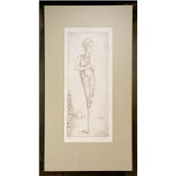 Fabio De  Sanctis ( Rome 1931-  ):  Image II.  1975