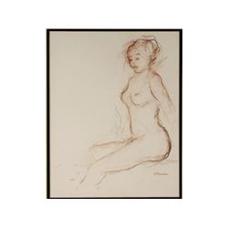 Jean Pierre Rousseau ( Paris 1939-  ): Nude XII.  2002