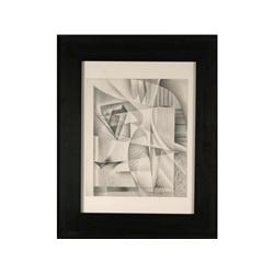 Medard Klein ( American 1905-2002) : Untitled c. 1940-1945