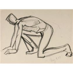 Vina Sarti ( NY 1936-1996 ): Runner "Start" 1948 May 4th