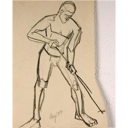 Vina Sarti ( NY 1936-1996 ): Golf player May 1949