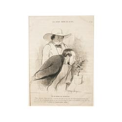 Daumier: "Les beaux jours de la vie" 