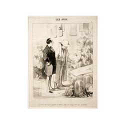 Daumier: " Les Amis" 