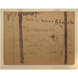 Edouard Vuillard ( 1868-1940 ): Lisez Le Ravue Blanche, May 1894