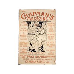 Chapman & Hall Ltd., Magazine litho poster November 1896