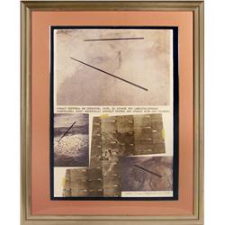 Dennis Oppenheim ( 1938-  ) : Cobalt Vectors 1979