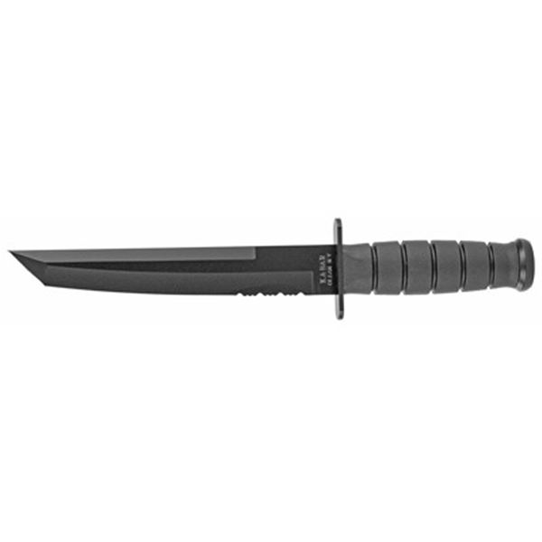 KBAR FIGHTING KNF 7" TANTO BLK SER