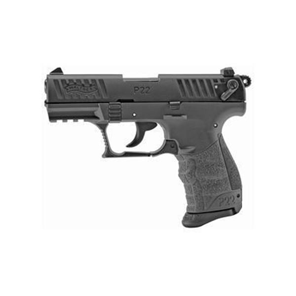 WAL P22Q 22LR 3.42" 10RD TUNGSTEN GY