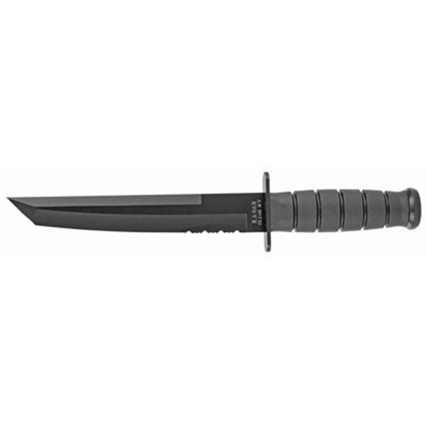 KBAR FIGHTING KNF 7" TANTO BLK SER