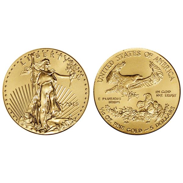 2015 $5 American Gold Eagle Coin