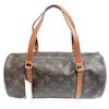 Image 2 : Louis Vuitton Brown Monogram Canvas Leather Papillon 30 cm Shoulder Bag