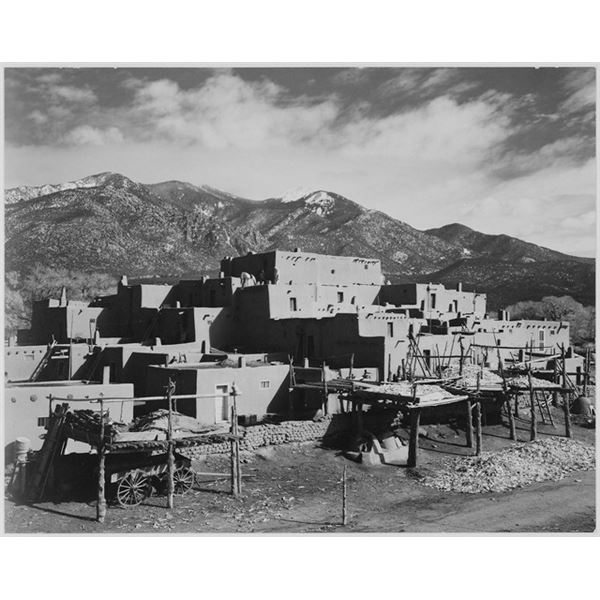 Adams - Taos Pueblo New Mexico