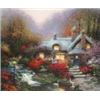 Image 1 : Evening at Swanbrook Cottage by Thomas Kinkade