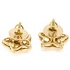 Image 5 : NEW 18K Yellow Gold 1.50 ctw Brilliant Diamond Open Star Cluster Stud Earrings