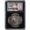 Image 2 : 1885-CC $1 Morgan Silver Dollar Coin NGC Genuine