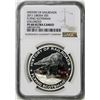 Image 1 : 2011 Liberia $5 History of Railroads Flying Scotsman Silver Coin NGC PF68 Ultra Cameo