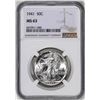 Image 1 : 1941 Walking Liberty Half Dollar Coin NGC MS63