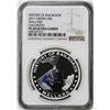 2011 Liberia $5 History of Railroads Mallard Proof Silver Coin NGC PF69 Ultra Cameo