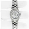 Image 3 : Rolex Stainless Steel White Roman Oyster Perpetual Datejust Wristwatch