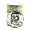Image 1 : Roll of (20) Proof 1962 Franklin Half Dollar Coins