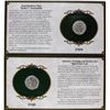 Image 4 : Lot of 1908-D Barber & 1940 Waking Liberty Half Dollar Coins and Stamp Panels