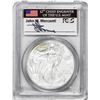 Image 1 : 2013 $1 American Silver Eagle Coin PCGS MS69 First Strike Mercanti Signature