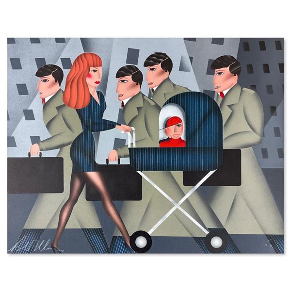 Robin Morris "Workin Mom" Limited Edition Lithograph On Paper