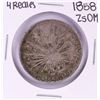 Image 1 : 1858 ZsOM Mexico 4 Reales Silver Coin