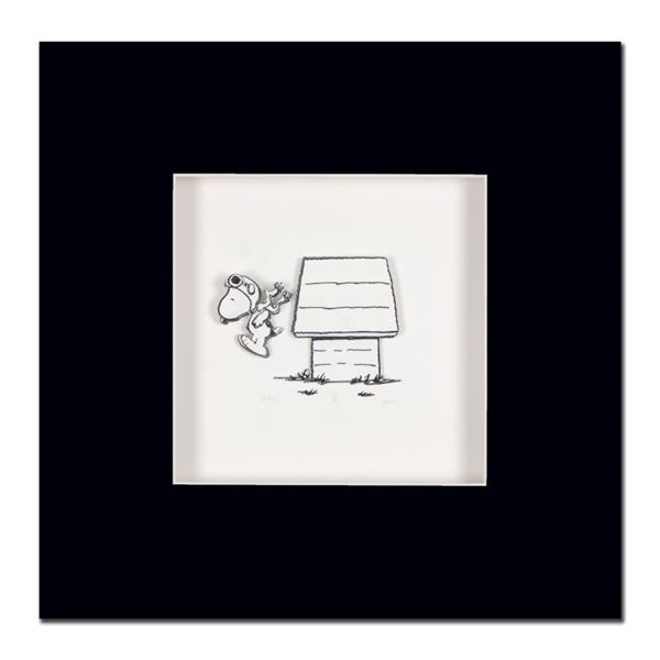 Peanuts "Jump Right In" Limited Edition Giclee On Paper