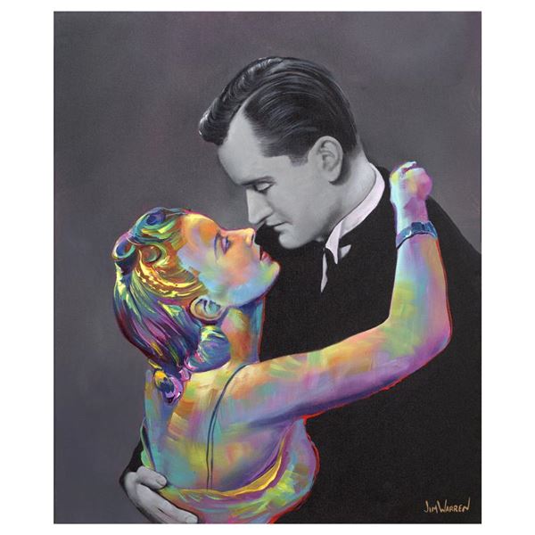 Jim Warren "Opposites Attract" Limited Edition Giclee On Canvas