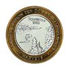 Image 1 : .999 Fine Silver Harvey's Lake Tahoe, Nevada $10 Limited Edition Gaming Token