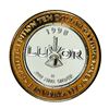 Image 2 : .999 Silver Luxor Las Vegas Nevada $10 Casino Limited Edition Gaming Token