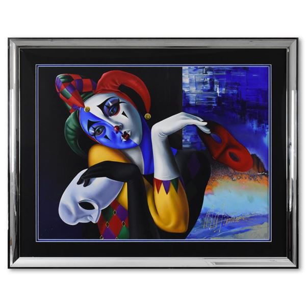 Martiros Manoukian "Contemplation" Limited Edition Mixed Media on Paper