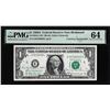 Image 1 : 1969A $1 Federal Reserve Note PMG Choice Uncirculated 64 Dual Courtesy Autograph