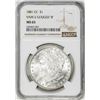 Image 1 : 1881-CC VAM-2 Gouged "8" $1 Morgan Silver Dollar Coin NGC MS65