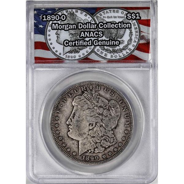 1890-O $1 Morgan Silver Dollar Coin ANACS Genuine