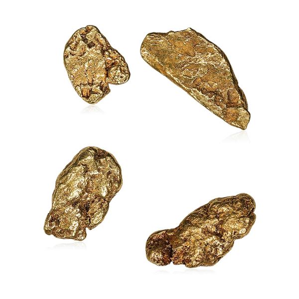 Lot of Gold Nuggets 6.40 grams Total Weight