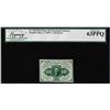 Image 1 : 1862 First Issue 10 Cent Fractional Currency Note Fr.1242 Legacy Choice New 63PPQ