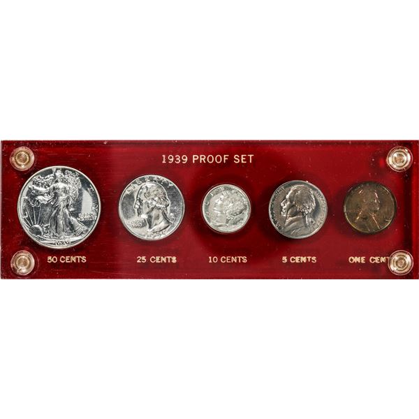 1939 (5) Coin Proof Set