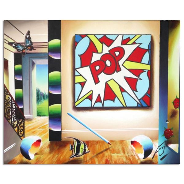 Ferjo "Pop Art" Original Oil Painting on Canvas