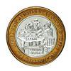 Image 1 : .999 Silver The Delta Saloon Virginia City, NV $10 Casino Limited Edition Gaming Token